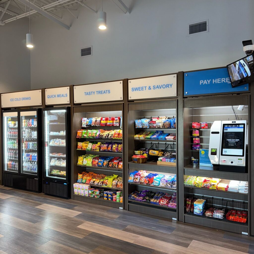 STX Snacktime Vending installation for a large corporate company